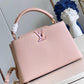 Louis Vuitton Capucines MM Baby Pink High Grade