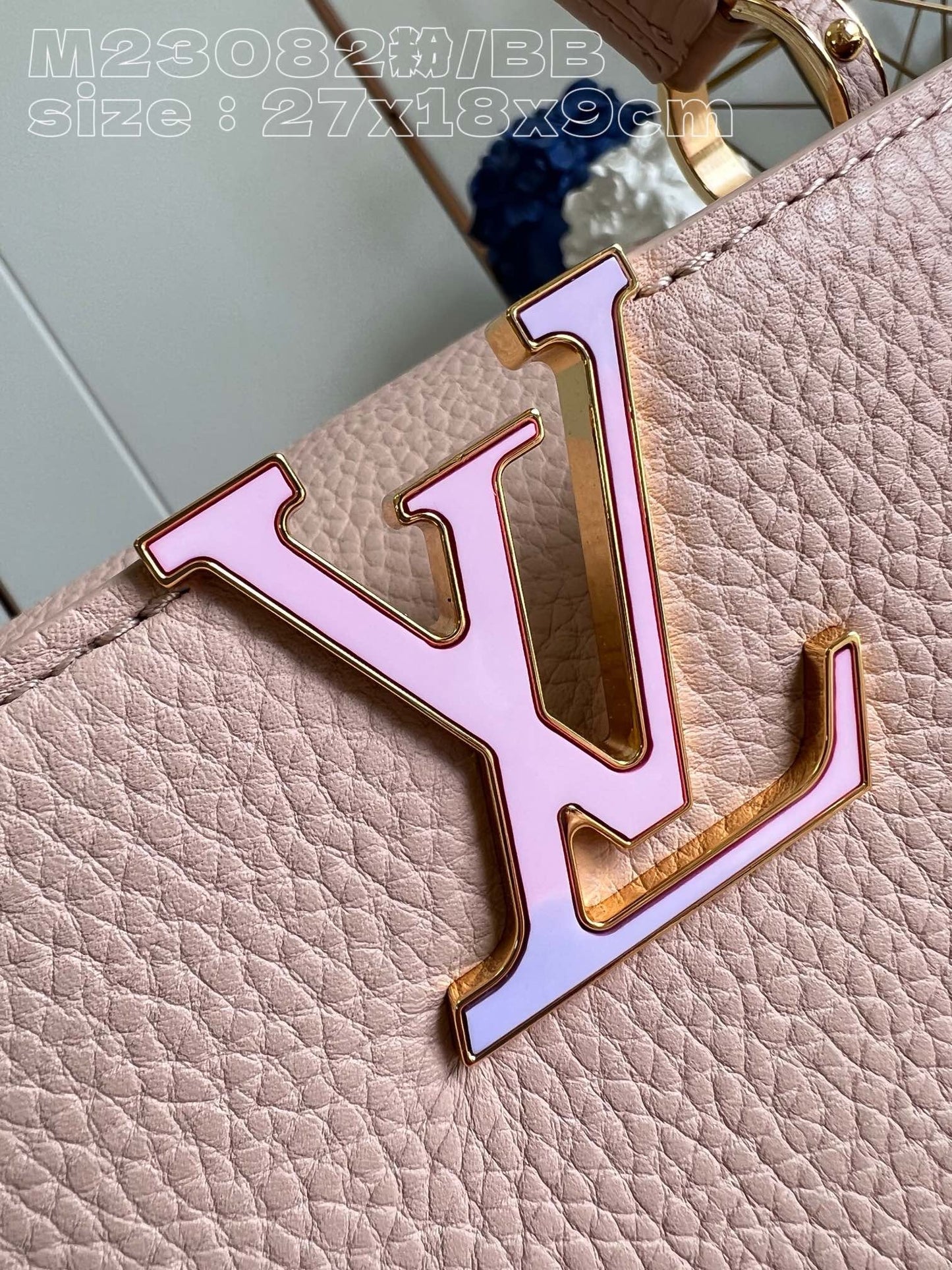 Louis Vuitton Capucines BB Baby Pink High Grade