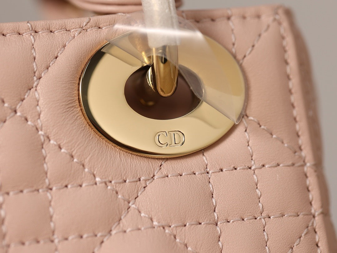 Mini Lady Dior Bag Powder Pink