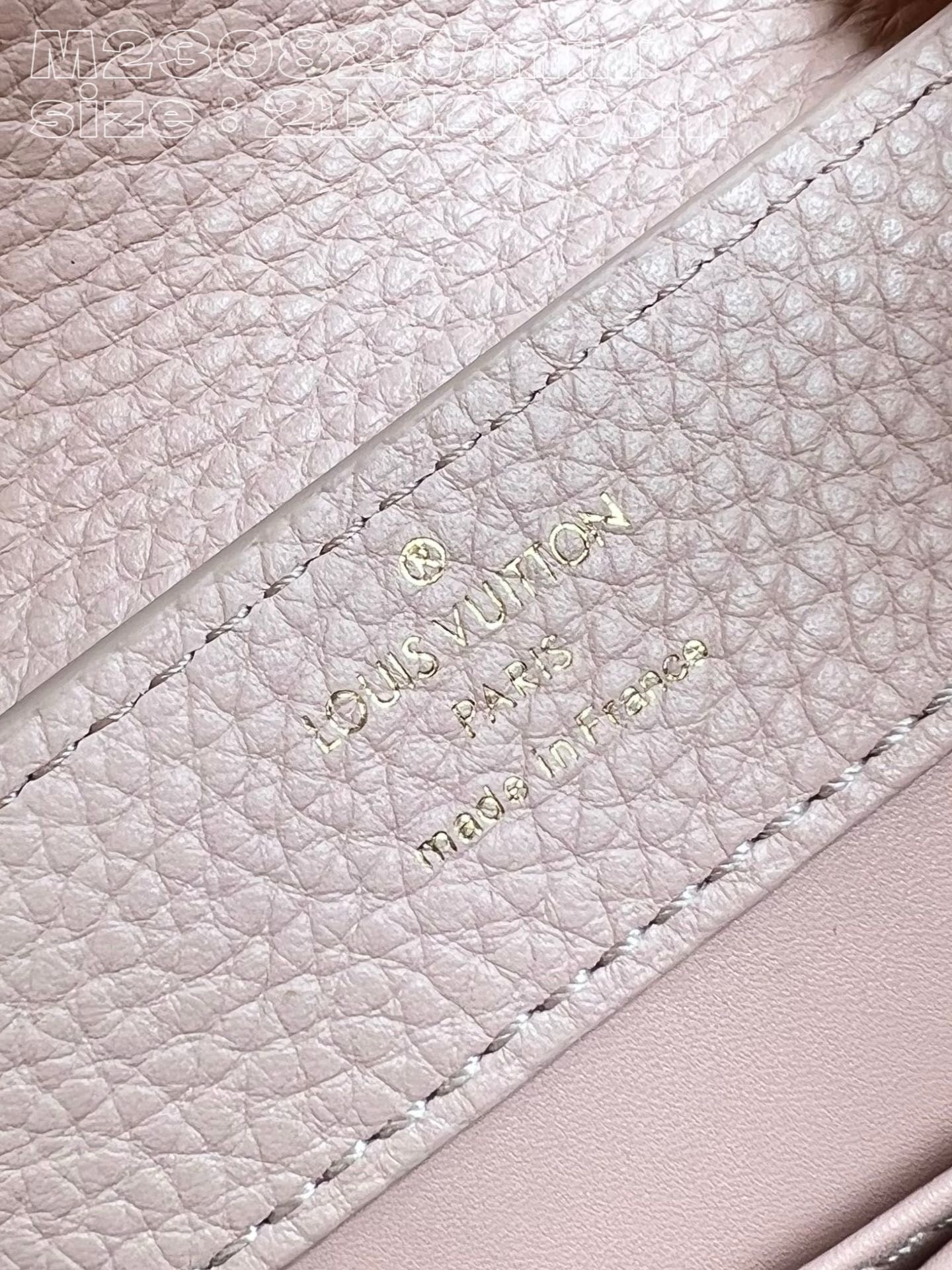 Louis Vuitton Capucines Mini Baby Pink High Grade