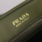 Leather Prada Symbole bag with topstitching - Grade 1