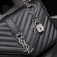 YSL College Medium Quilted Leather Lamb Skin Grade 1