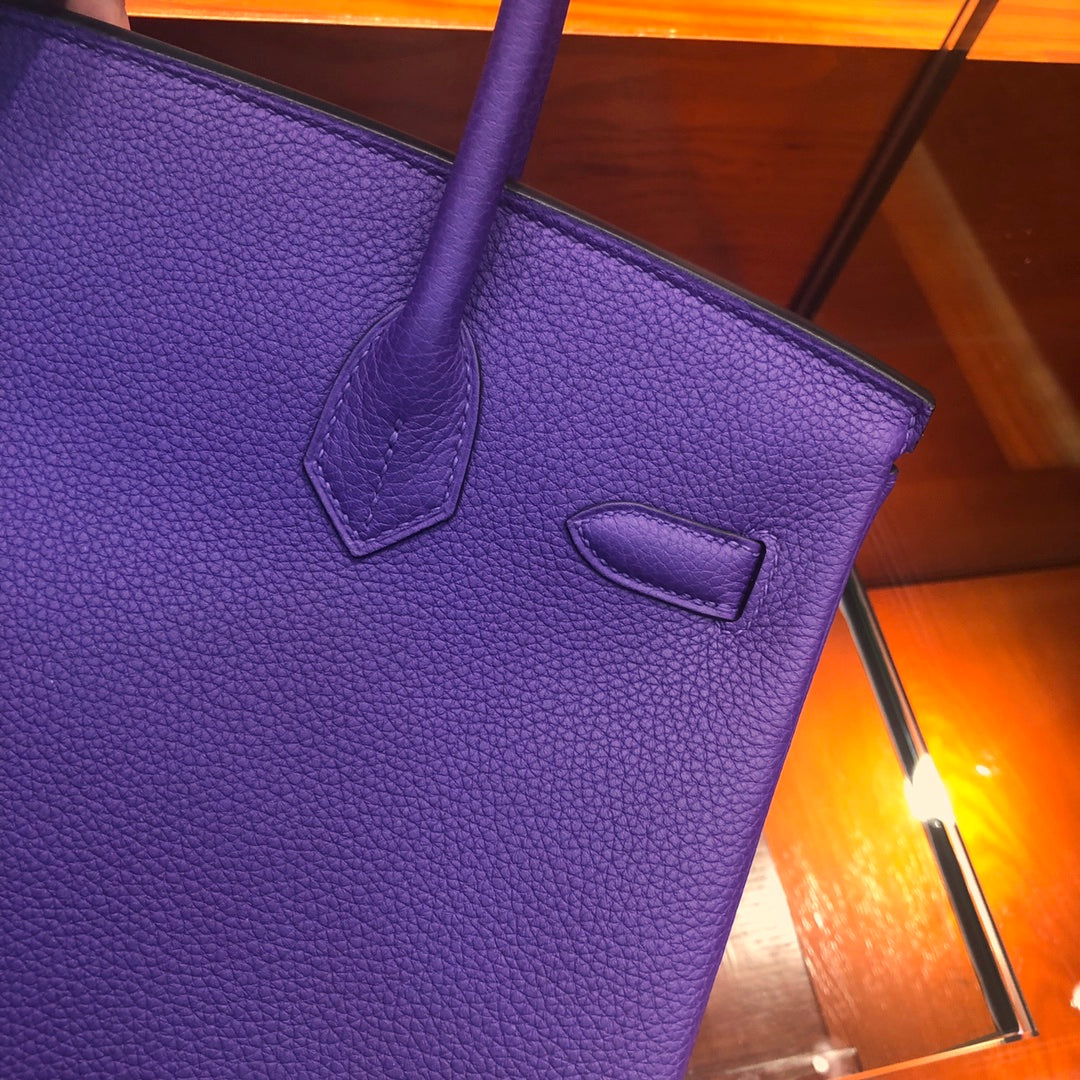 Hermes Birkin Bag Togo Purple